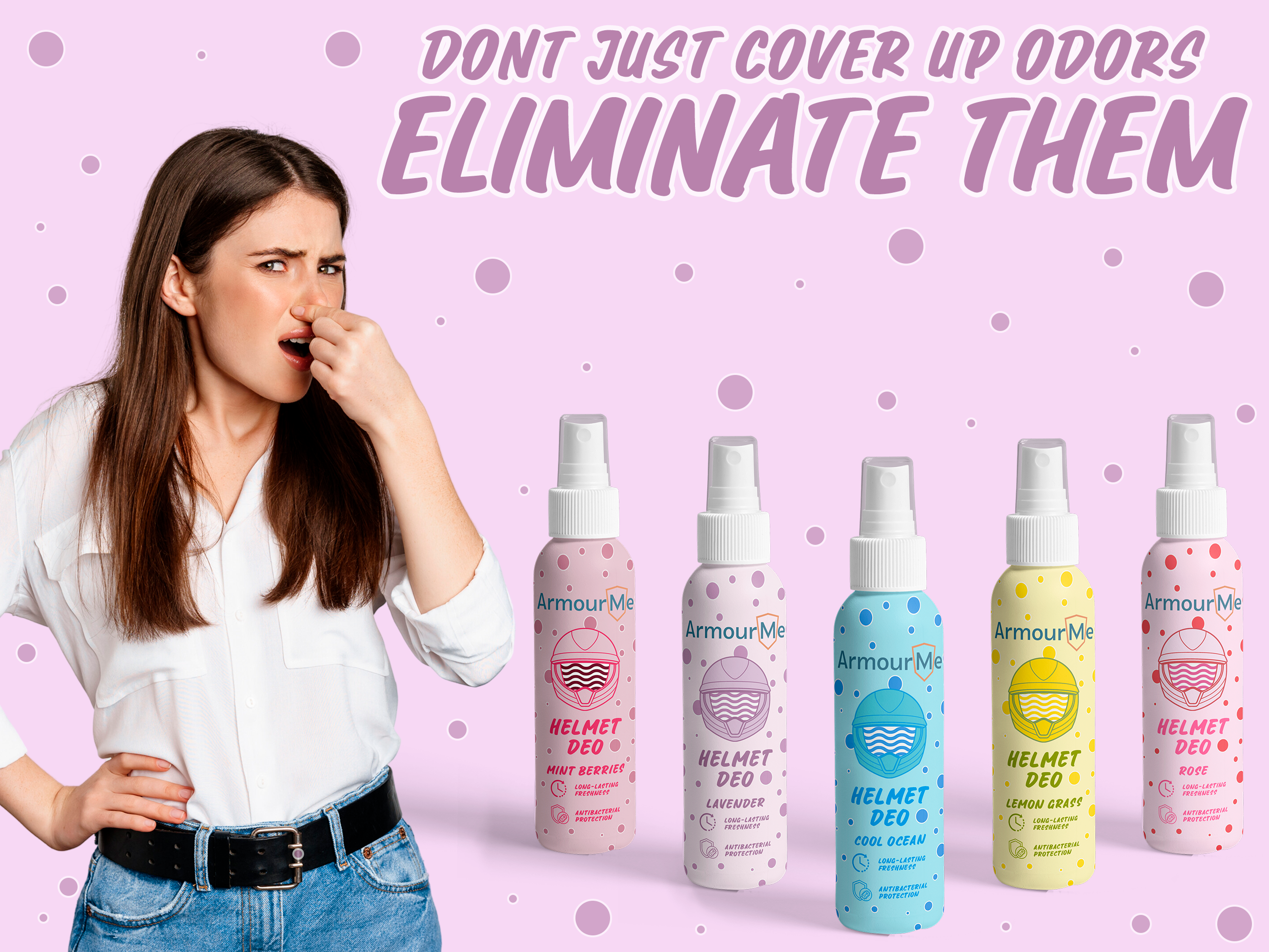 ArmourMe Helmet Deodorizer